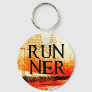 Runner Key Ring