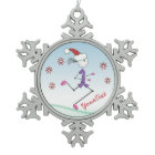 Runner Lady © CUSTOMIZE Christmas Holiday Ornament