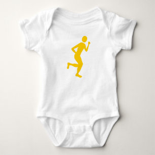 Runner (Male) - Amber Baby Bodysuit