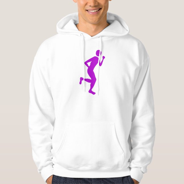 Runner (Male) - Purple Hoodie (Front)