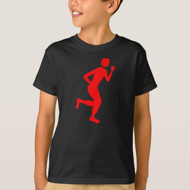 Runner (Male) - Red T-Shirt (Front)