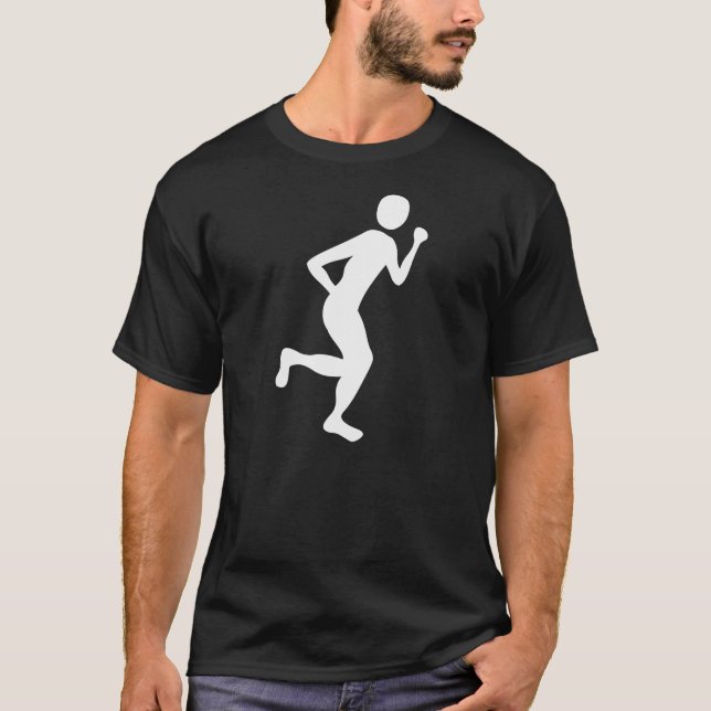 Runner (Male) - White T-Shirt (Front)