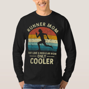 Runner Mum Funny Marathon Running Jogging Mothers T-Shirt