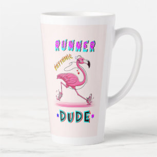 Runner Rhythmic Dude Latte Mug