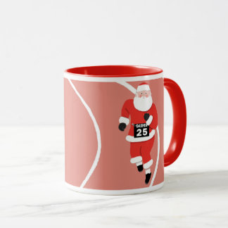 Runner Running Holiday Gift Mug