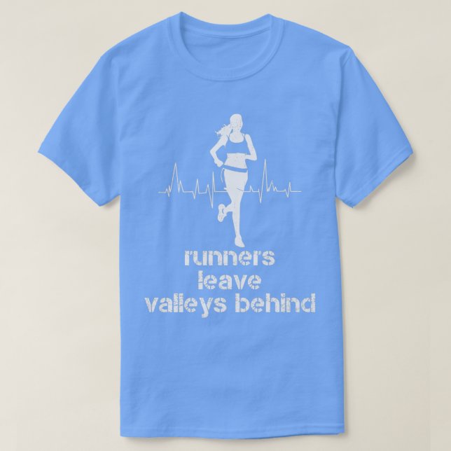 Runner Saying EKG Running Jogger Cardio Women T-Shirt (Design Front)