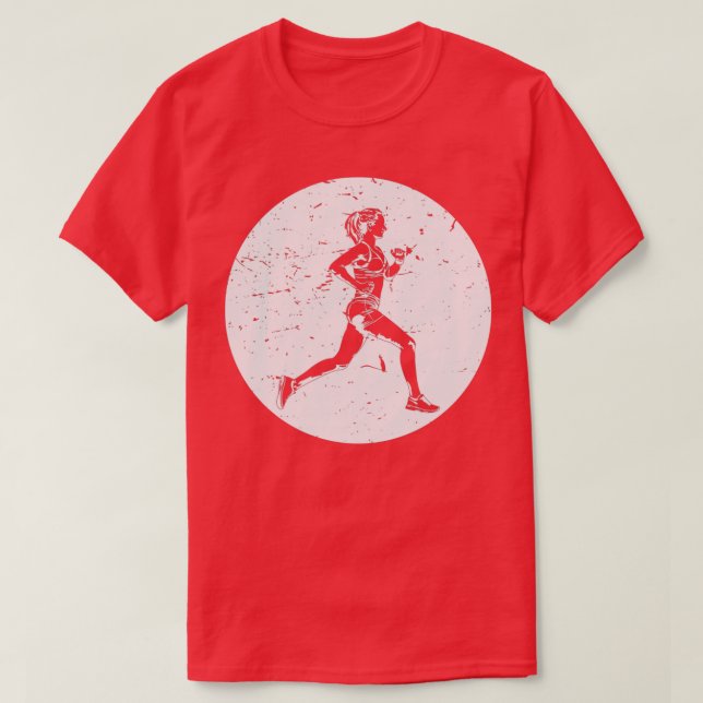 Runner trains for the next long distance T-Shirt (Design Front)
