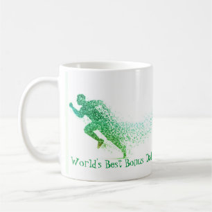 Runner World's Best Bonus Dad Quote Coffee Mug
