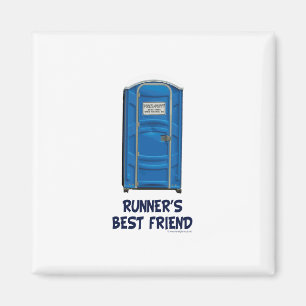 Runner's Best Friend Magnet