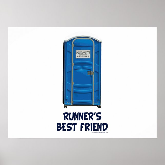 Runner's Best Friend Poster (Front)