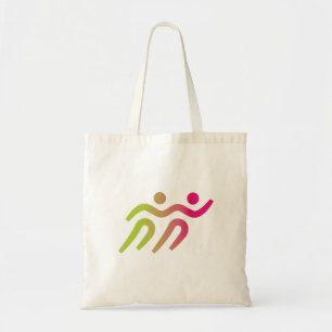 Runners cool illustration tote bag