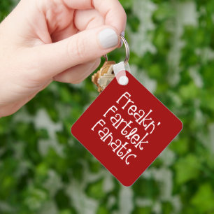 Runners Freakn' Fartlek Fanatic Keychain