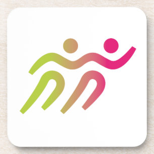 runners group illustration coaster
