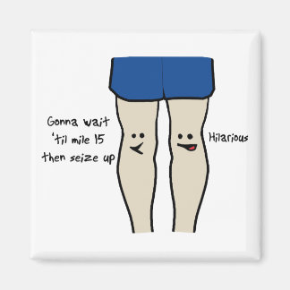 Runners Knees Magnet