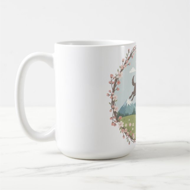 Runnig in Paradise Coffee Mug (Left)