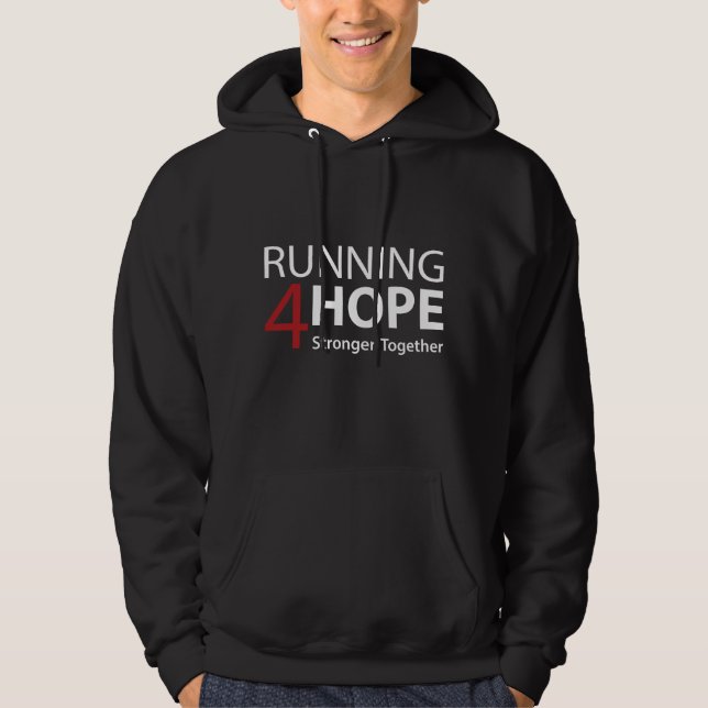 Running4Hope Stronger Together Hoodie (Front)