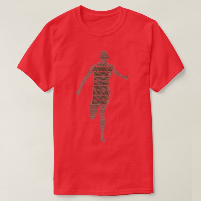 Running 10 T-Shirt (Design Front)
