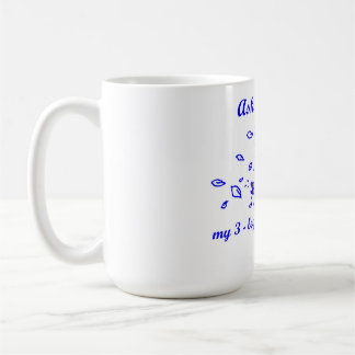 running 3- legged chicken mug