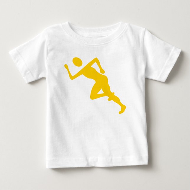 Running - Amber Baby T-Shirt (Front)