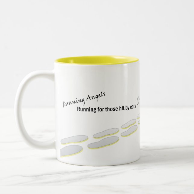 Running Angels Mug (Left)