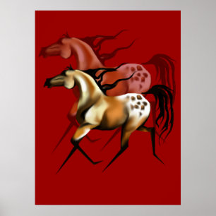 Running Appy Shadowed Poster