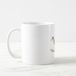 Running away from my problems like roadrunner art coffee mug