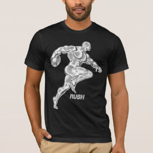 Running Back Football Player Rush T-Shirt