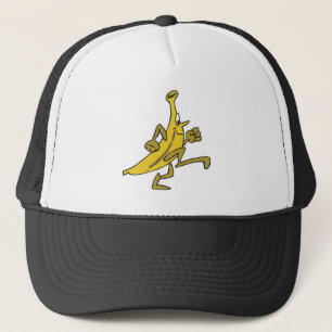 running banana trucker hat