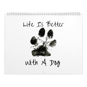 Running Bernese Mountain Dog - Dogs - Comic - Gift Calendar