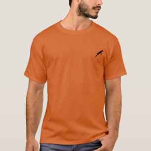 Running Black Impala Silhouette Graphic T-Shirt