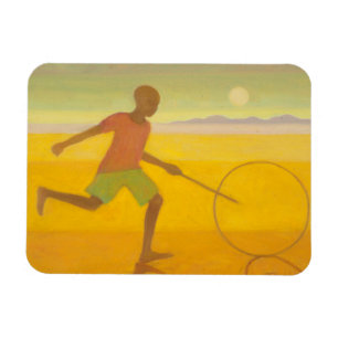 Running Boy 2010 Magnet