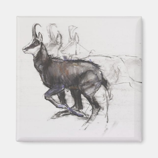 Running Chamois Magnet (Front)