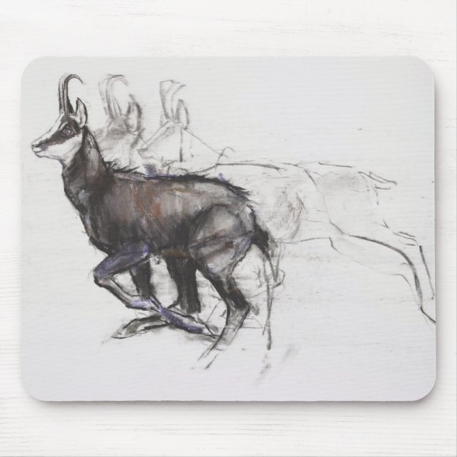 Running Chamois Mouse Pad (Front)