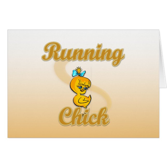 Running Chick (Front Horizontal)