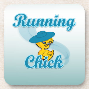 Running Chick #3 Coaster