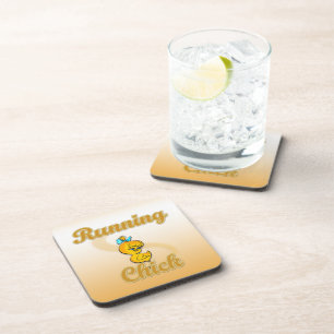 Running Chick Coaster