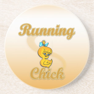 Running Chick Coaster