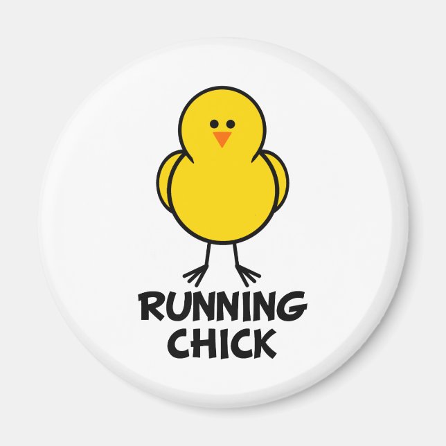 Running Chick Magnet (Front)