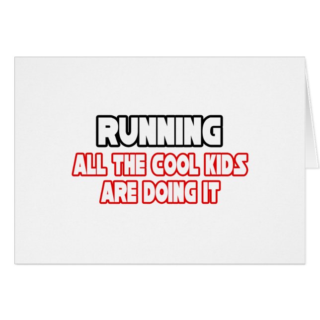 Running...Cool Kids (Front Horizontal)