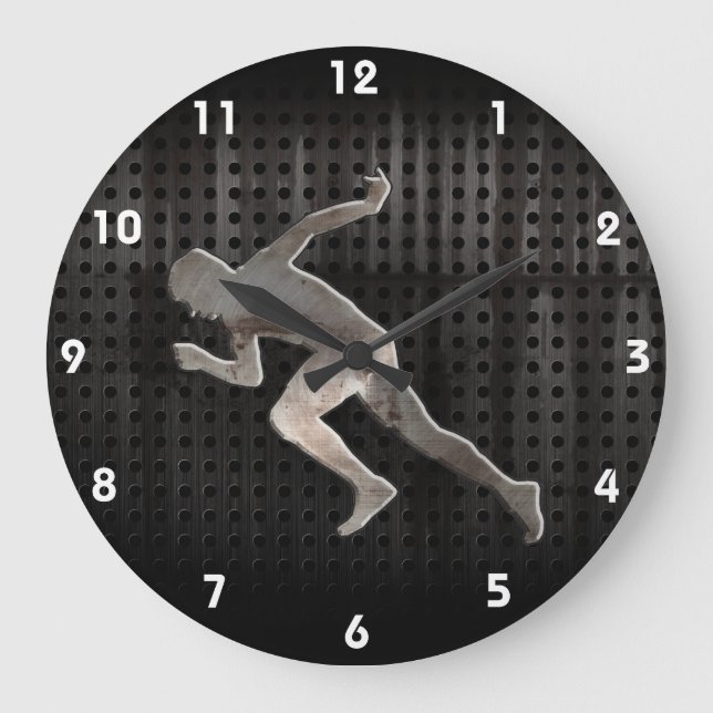 Running; Cool Large Clock (Front)