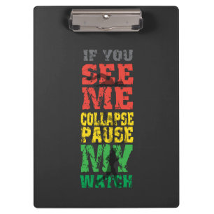 Running Cycling Gift Clipboard
