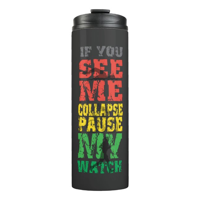 Running Cycling Gift Thermal Tumbler (Front)