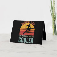 Running Dad Fathers Day Gift Marathon Runner Dad