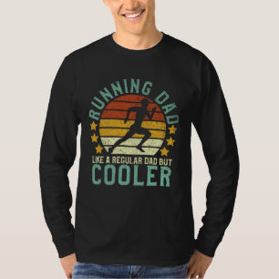 Running Dad Funny Marathon Runner Father's Day Gif T-Shirt