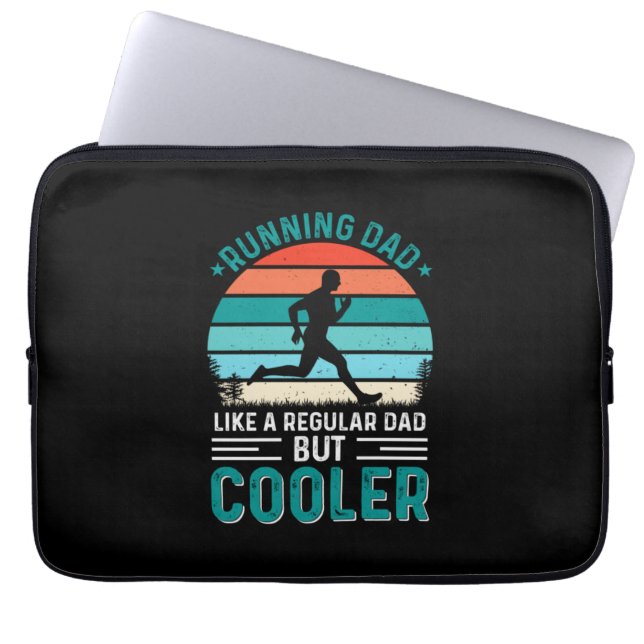 Running Dad Laptop Sleeve (Front)