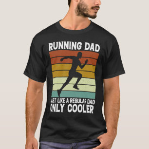 Running Dad Marathon Runner Father's Day Coach T-Shirt