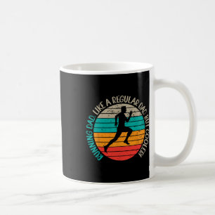 Running Dad S Biathlon Runner Marathon For Fathers Coffee Mug