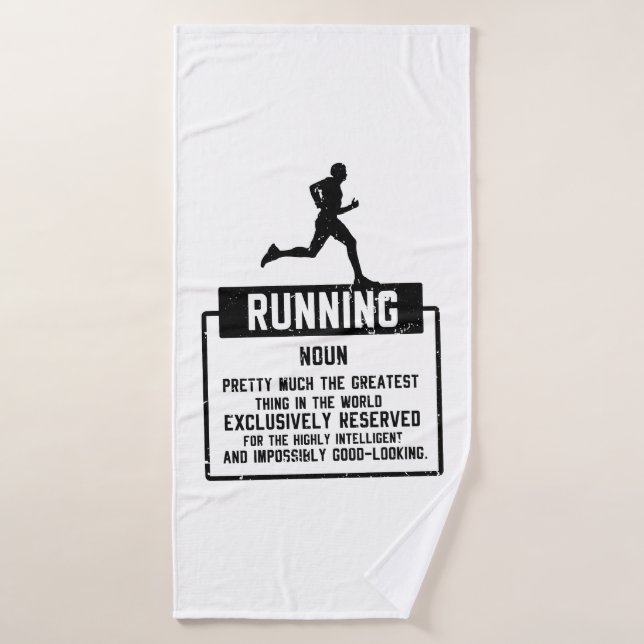 Running Definition Bath Towel (Bath Towel)