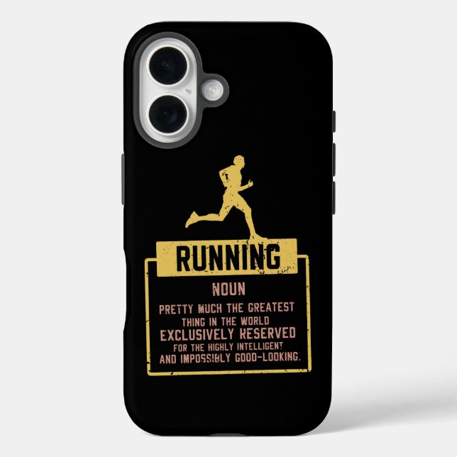 Running Definition Case-Mate iPhone Case (Back)