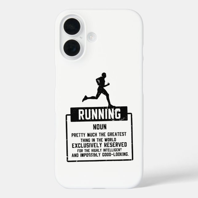 Running Definition Case-Mate iPhone Case (Back)